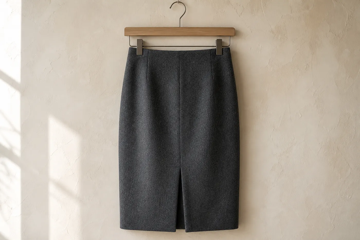 Collection Wool Pencil Skirt