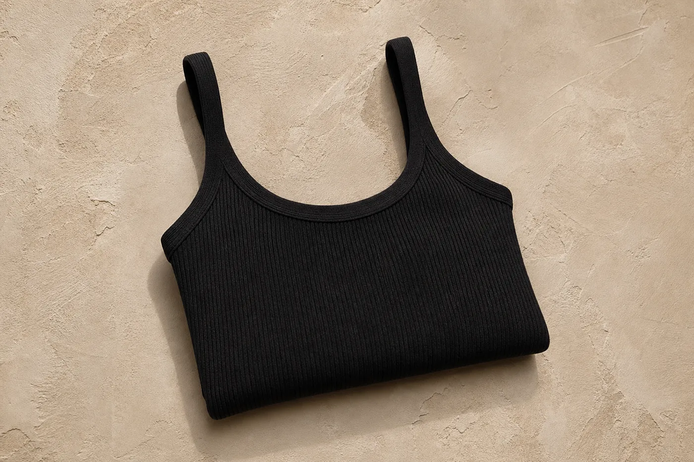Basic Ribbed Tank Top Studio